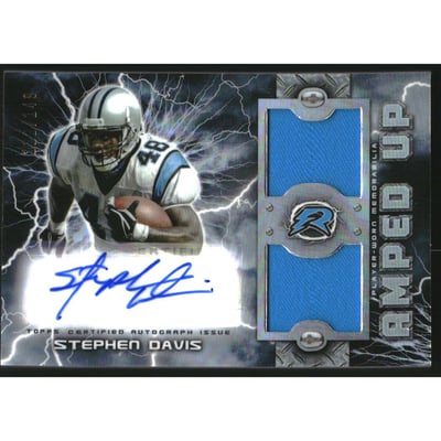2023 Topps Composite Resurgence Amped Up Patch Autographs #RAUPASD Stephen Davis