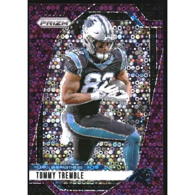 2024 Panini Prizm Prizms No Huddle Purple #40 Tommy Tremble