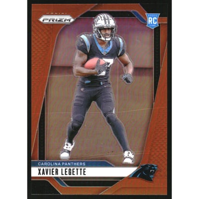 2024 Panini Prizm Prizms Orange #398 Xavier Legette