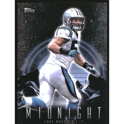 2024 Topps Midnight Winter Solstice #17 Luke Kuechly