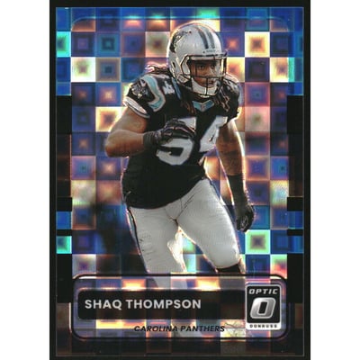 2025 Donruss Optic '15 Retro Black Pandora #24 Shaq Thompson