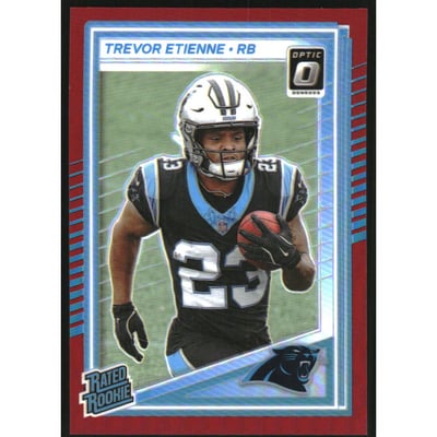 2025 Donruss Optic Red #222 Trevor Etienne RR