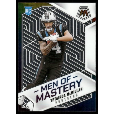 2025 Panini Mosaic Men of Mastery #19 Tetairoa McMillan