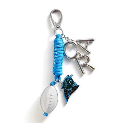 Carolina Panthers BaubleBar Paracord Bag Charm