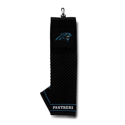 Carolina Panthers 16" X 22" Tri-Fold Embroidered Scrubber Golf Towel