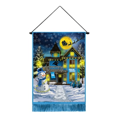 Carolina Panthers 18" x 24" LED Christmas Tapestry