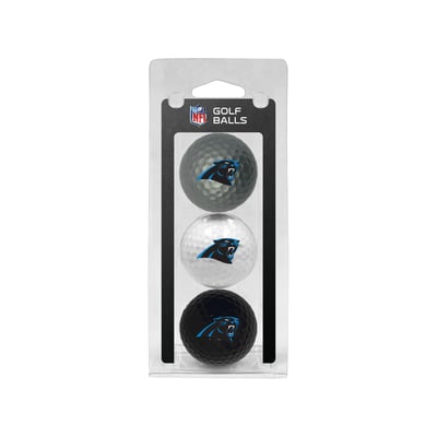 Carolina Panthers 3-Pack Multi-Colored Team Golf Ball Set
