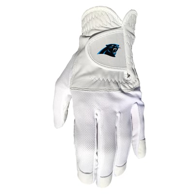 Carolina Panthers Cool Mesh Cabretta Leather Golf Glove