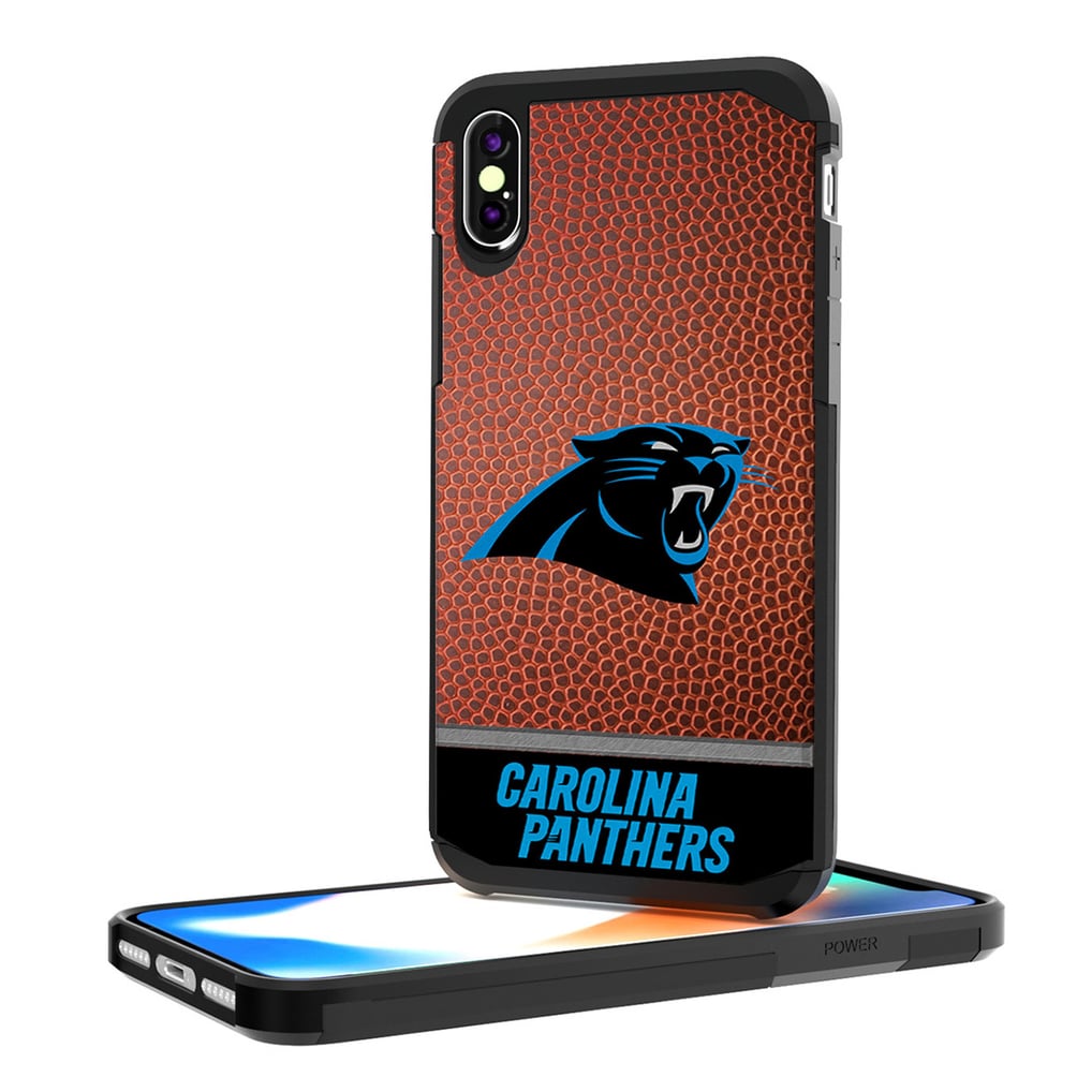 Design Master Carolina Panthers iPhone Rugged Wordmark Design Case