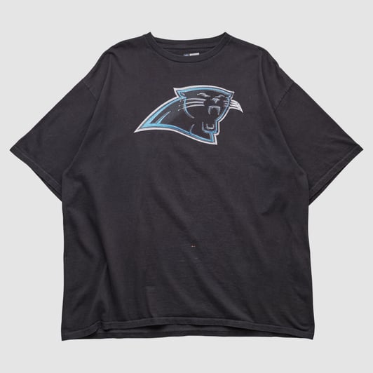 Carolina Panthers NFL 2010s T-shirt - Black - 2XL by Fanatics Real Vintage