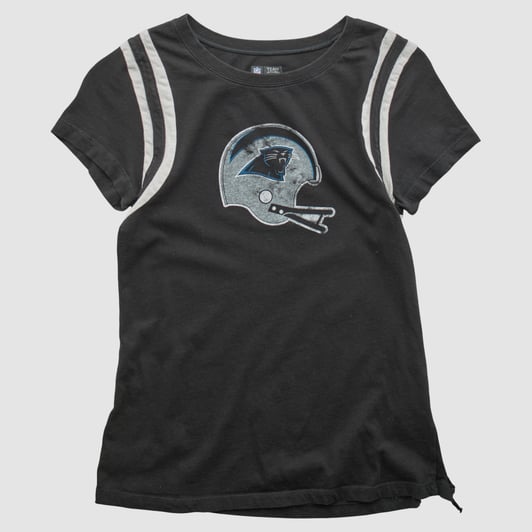 Carolina Panthers NFL 2010s T-shirt - Black - XS by Fanatics Real Vintage