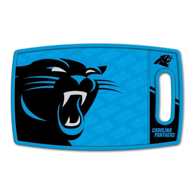 Carolina Panthers Fanpoint Logo Series Cutting Board