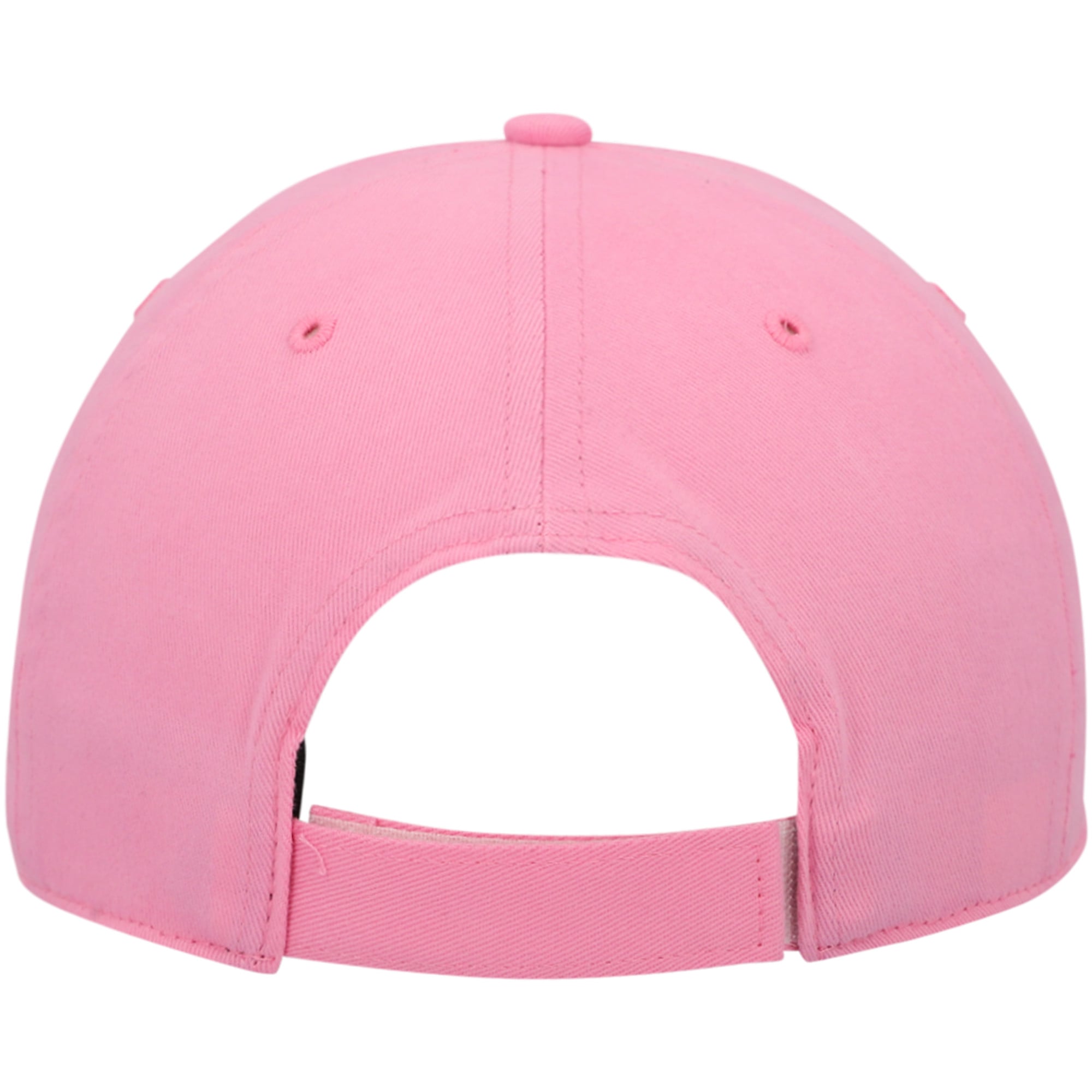 Girls Youth '47 Pink Carolina Panthers Rose MVP Adjustable Hat