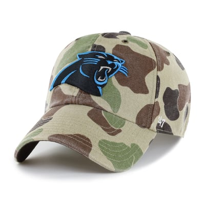 Carolina Panthers Carhartt x '47 Clean Up Adjustable Hat - Duck Camo