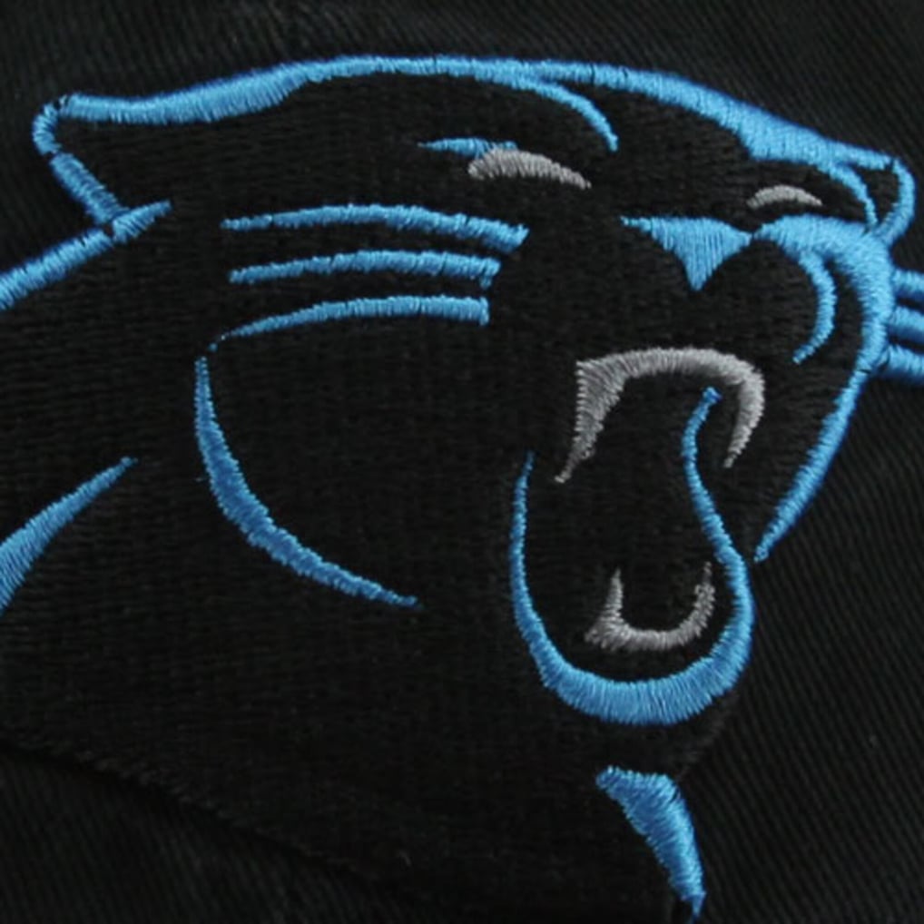 Carolina Panthers '47 Brand Cleanup Adjustable Hat - Black