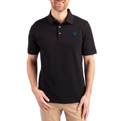 Carolina Panthers Cutter & Buck Advantage Polo - Black