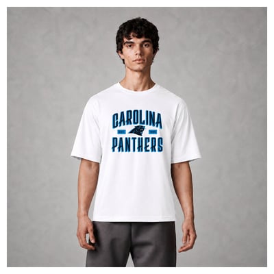 Carolina Panthers Levelwear Luxe Moment Stronghold Knit T-Shirt - White