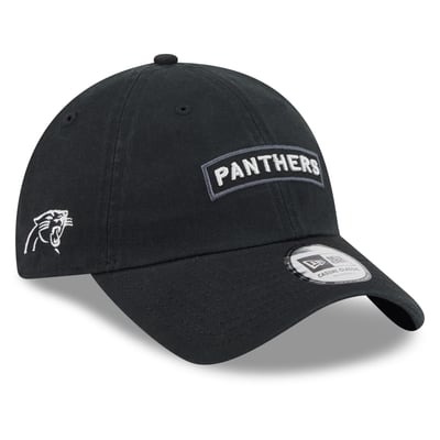 Carolina Panthers New Era 2026 Salute To Service Casual Classic Adjustable Hat - Black