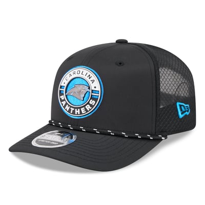 Carolina Panthers New Era Game 9SEVENTY Adjustable Hat - Black