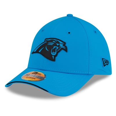 Carolina Panthers New Era 2026 Sideline 39THIRTY M-Crown Flex Hat - Blue
