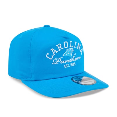Carolina Panthers New Era Stacked 19TWENTY Adjustable Hat - Blue