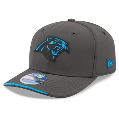 Carolina Panthers New Era 2026 Sideline Cold Weather  9SEVENTY Adjustable Hat - Charcoal