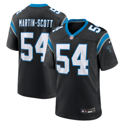 Bam Martin Scott Carolina Panthers Nike Team Game Jersey - Black