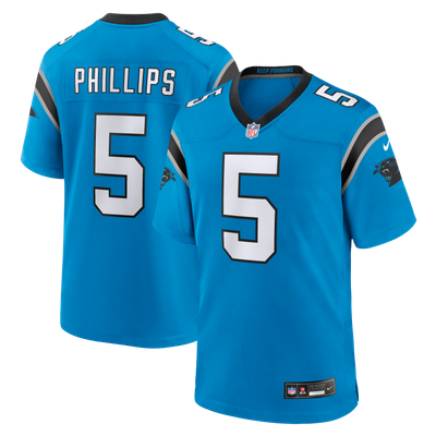 Jaelan Phillips Carolina Panthers Nike Alternate Game Jersey - Blue