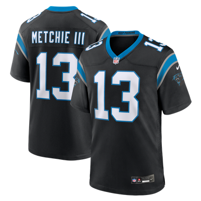 John Metchie III Carolina Panthers Nike Team Game Jersey - Black