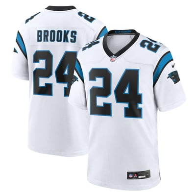 Jonathon Brooks Carolina Panthers Nike Game Jersey - White