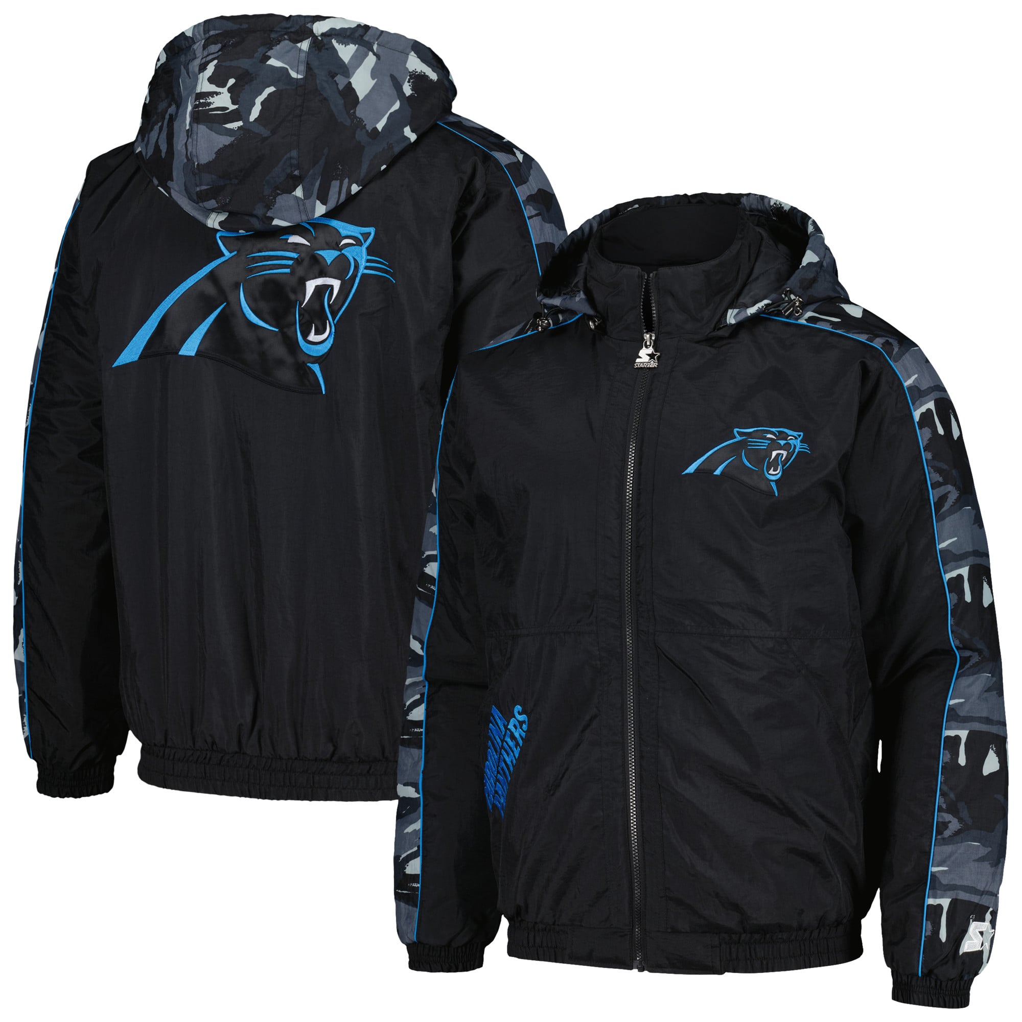 Carolina Panthers NFL Starter PANTHERS Jacket CAROLINA プル 