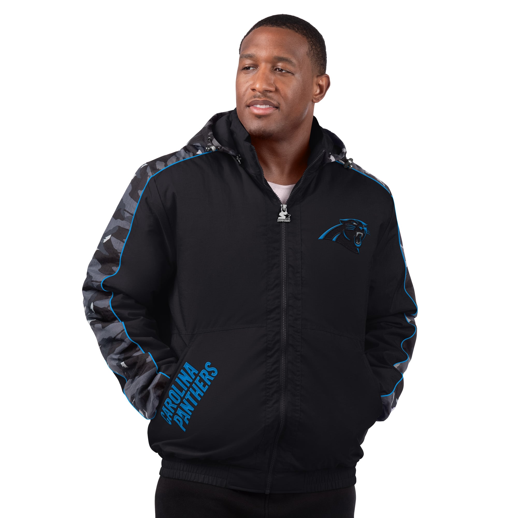 Carolina Panthers NFL Starter PANTHERS Jacket CAROLINA プル 