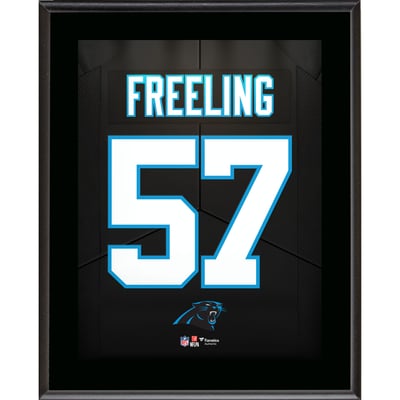 Monroe Freeling Carolina Panthers Fanatics Authentic 10.5" x 13" Jersey Number Sublimated Player Plaque