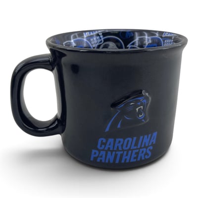 Carolina Panthers Pegasus 17oz. 3-D Inside Out Mashup Ceramic Mug