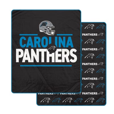 Carolina Panthers Pegasus Campaign Double-Sided 60" x 70" Ultra Cozy Blanket