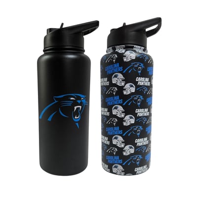 Carolina Panthers Pegasus Game Day Duo 41oz. Stainless Steel Water Bottle Set