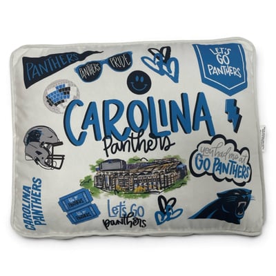 Carolina Panthers Pegasus Loco Fan 19" x 14" Canvas Décor Pillow