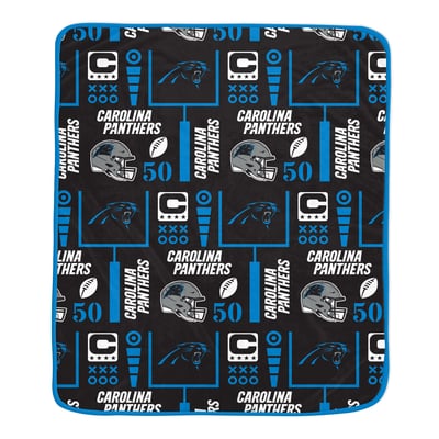 Carolina Panthers Pegasus Team Spirit 60" x 70" Ultra Soft Blanket