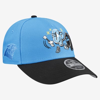 Carolina Panthers New Era Preschool Cartoon 9FORTY M-Crown A-Frame Adjustable Hat - Blue
