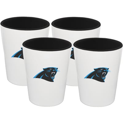 Carolina Panthers The Memory Company Four-Pack Ceramic Shot Glass Set