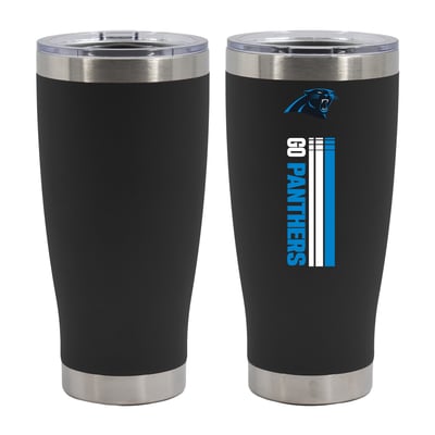 Carolina Panthers The Memory Company Let's Go 20oz. Stainless Steel Tumbler