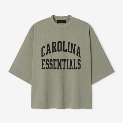 Carolina Panthers Fear of God x NFL Unisex Merch T-Shirt - Heather Gray
