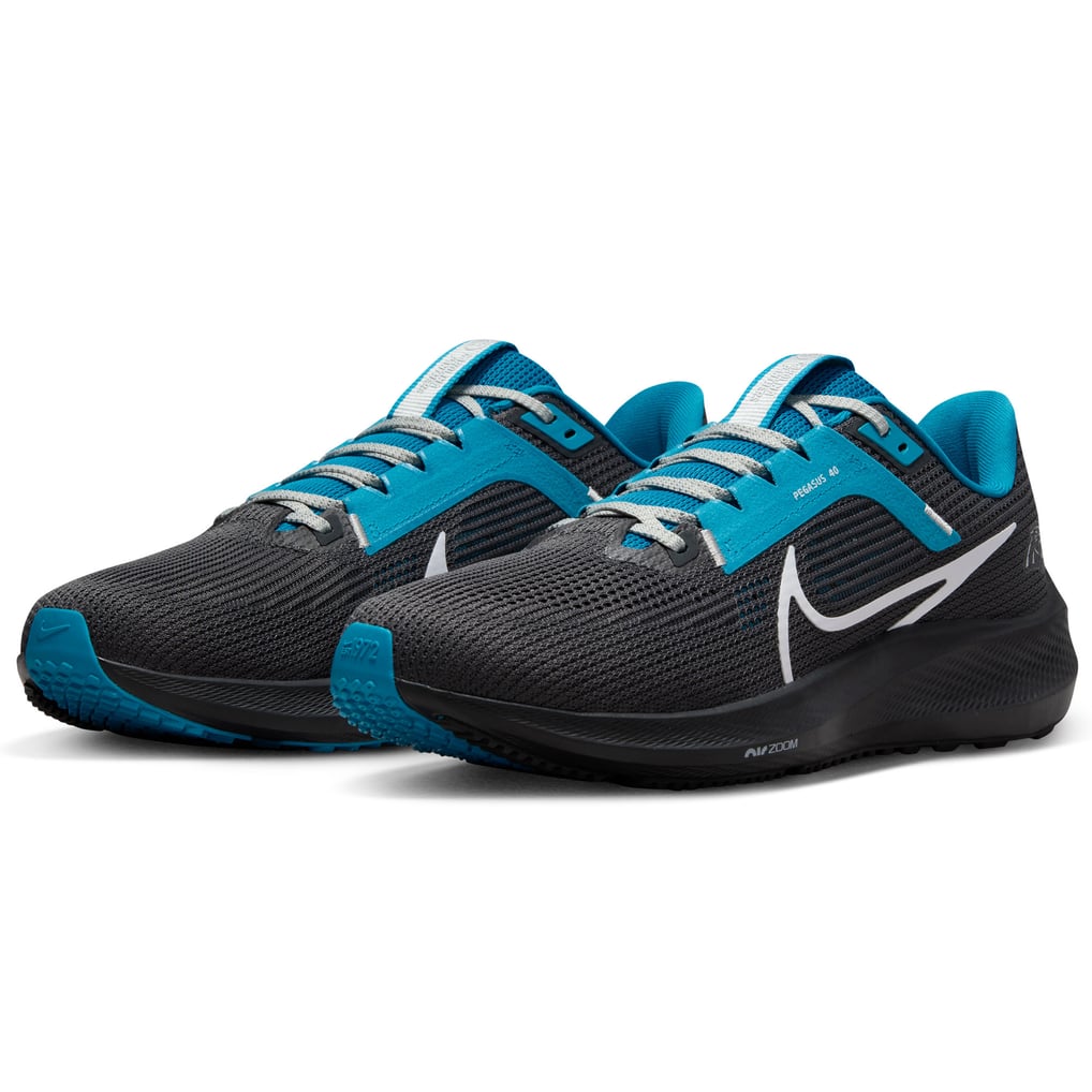  Carolina Panthers Nike Unisex Zoom Pegasus 40 Running Shoe - Anthracite