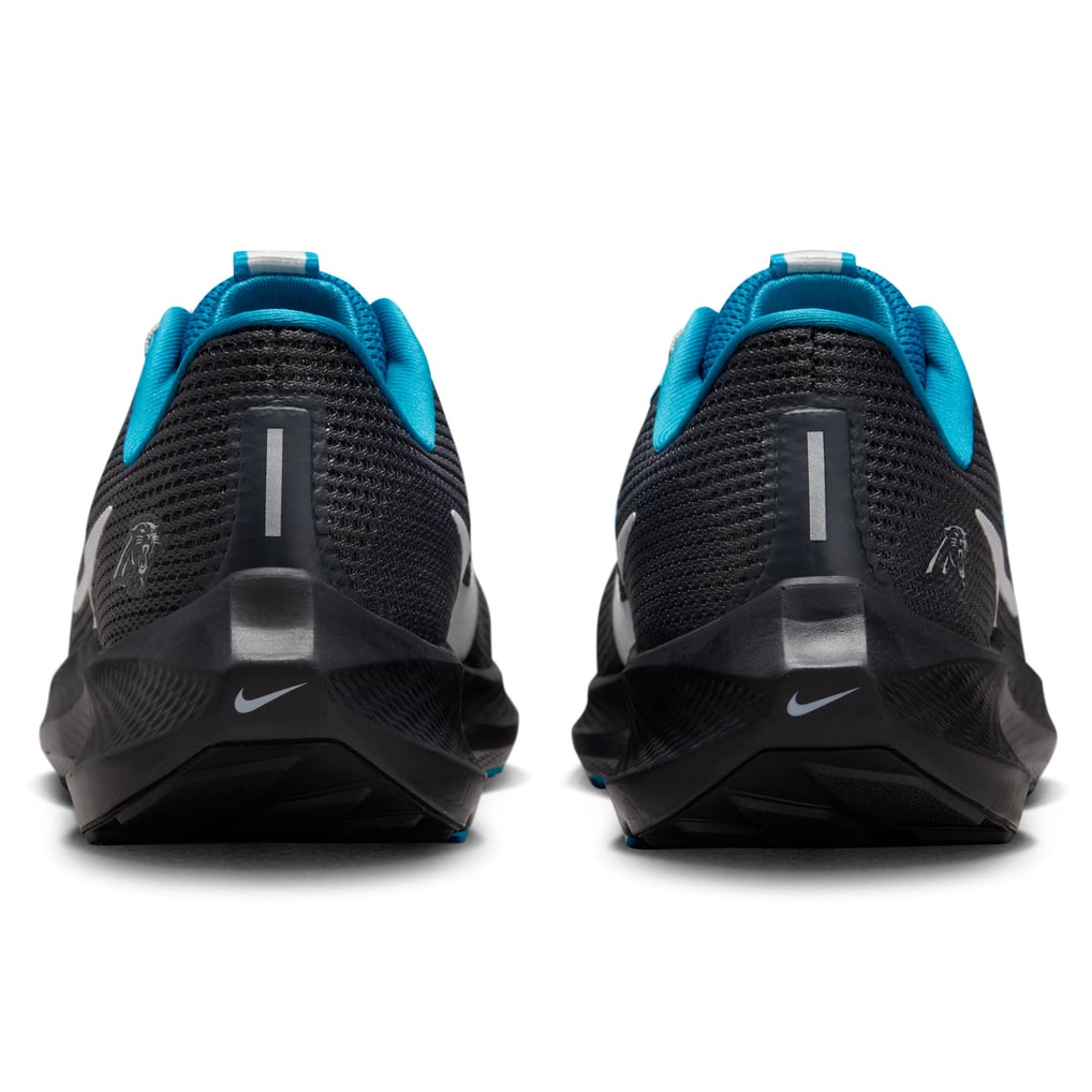 Carolina Panthers Nike Unisex Zoom Pegasus 40 Running Shoe - Anthracite