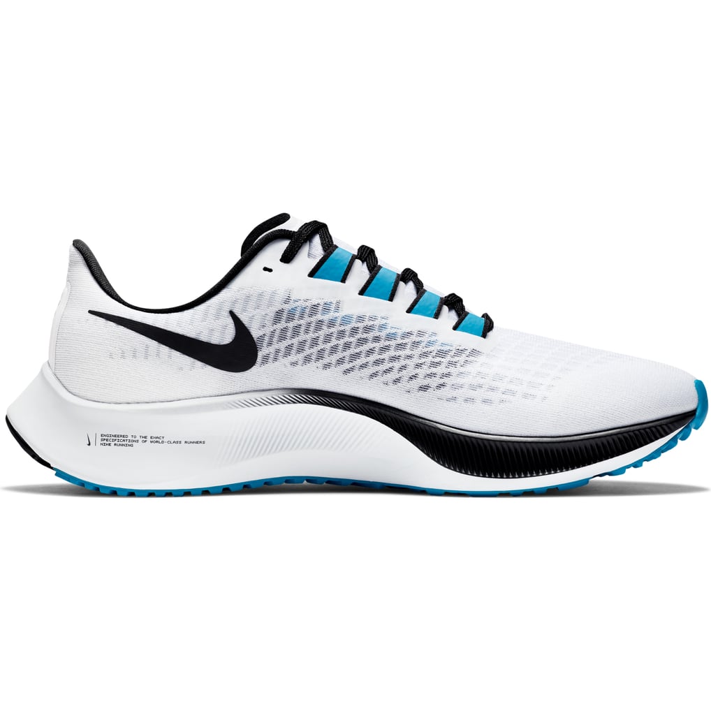 Nike Air Zoom Pegasus 37  Carolina Panthers White Blue CZ5455-100 Mens Size 8.5 Nike Air Zoom Pegasus 37 Carolina Panthers Men main image 3