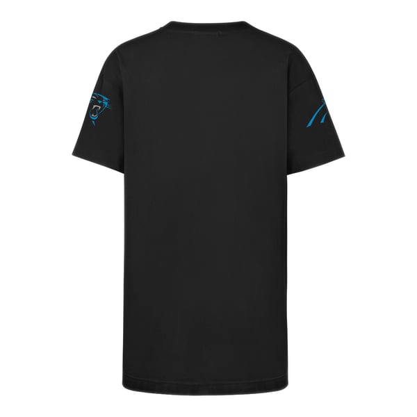 Ladies Carolina Panthers Dress, Panthers Cheer Skirt, Dress Jersey