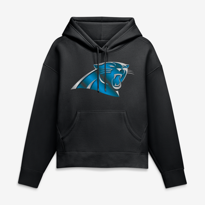 Carolina Panthers Women's Forged Mascot Hoodie - Black