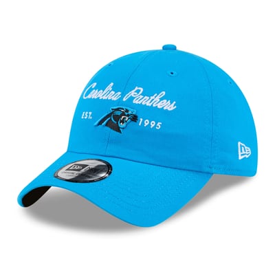 Carolina Panthers New Era Women's Script Casual Classic Adjustable Hat - Blue
