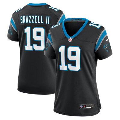 Chris Brazzell II Carolina Panthers Nike Women's Team Game Jersey - Black