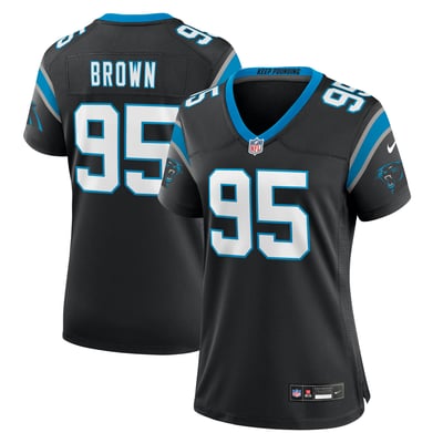 Derrick Brown Carolina Panthers Nike Women's Game Jersey - Black